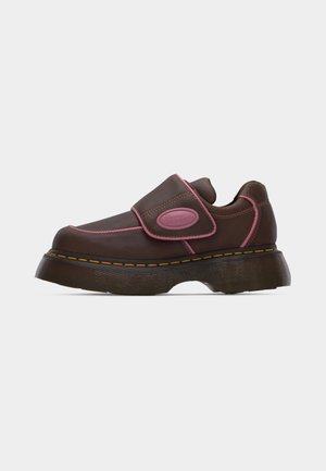 BUZZ STRAP SHOE - Jalga libistatavad jalanõud - dark brown wyoming