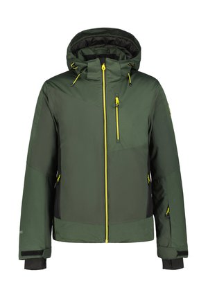 Icepeak FALAISE - Snowboard jacket - dunkel grün