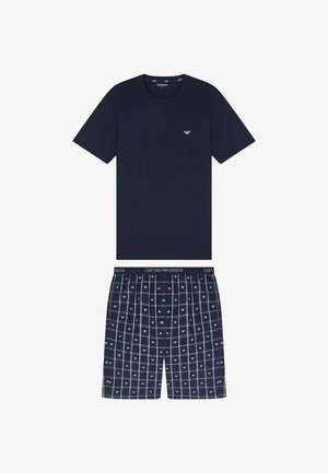 Emporio Armani, PIGIAMA UOMO SET - Pigiama - blu