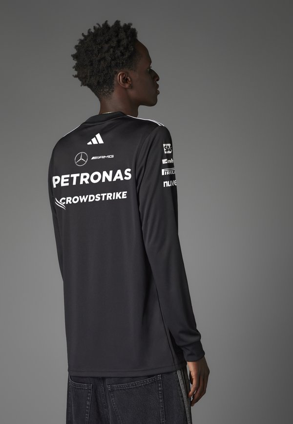 MERCEDES - AMG PETRONAS FORMULA ONE TEAM DRIVER LONG SLEEVE BLACK MEN - Long sleeved top4