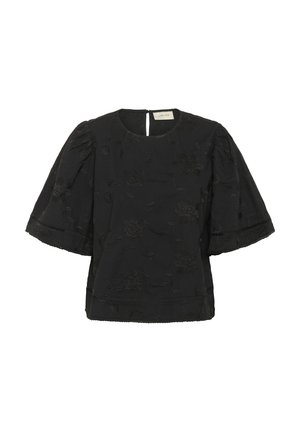 Cream Pluus - pitch black