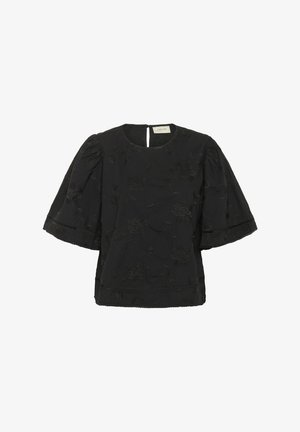 Cream Blūze - pitch black