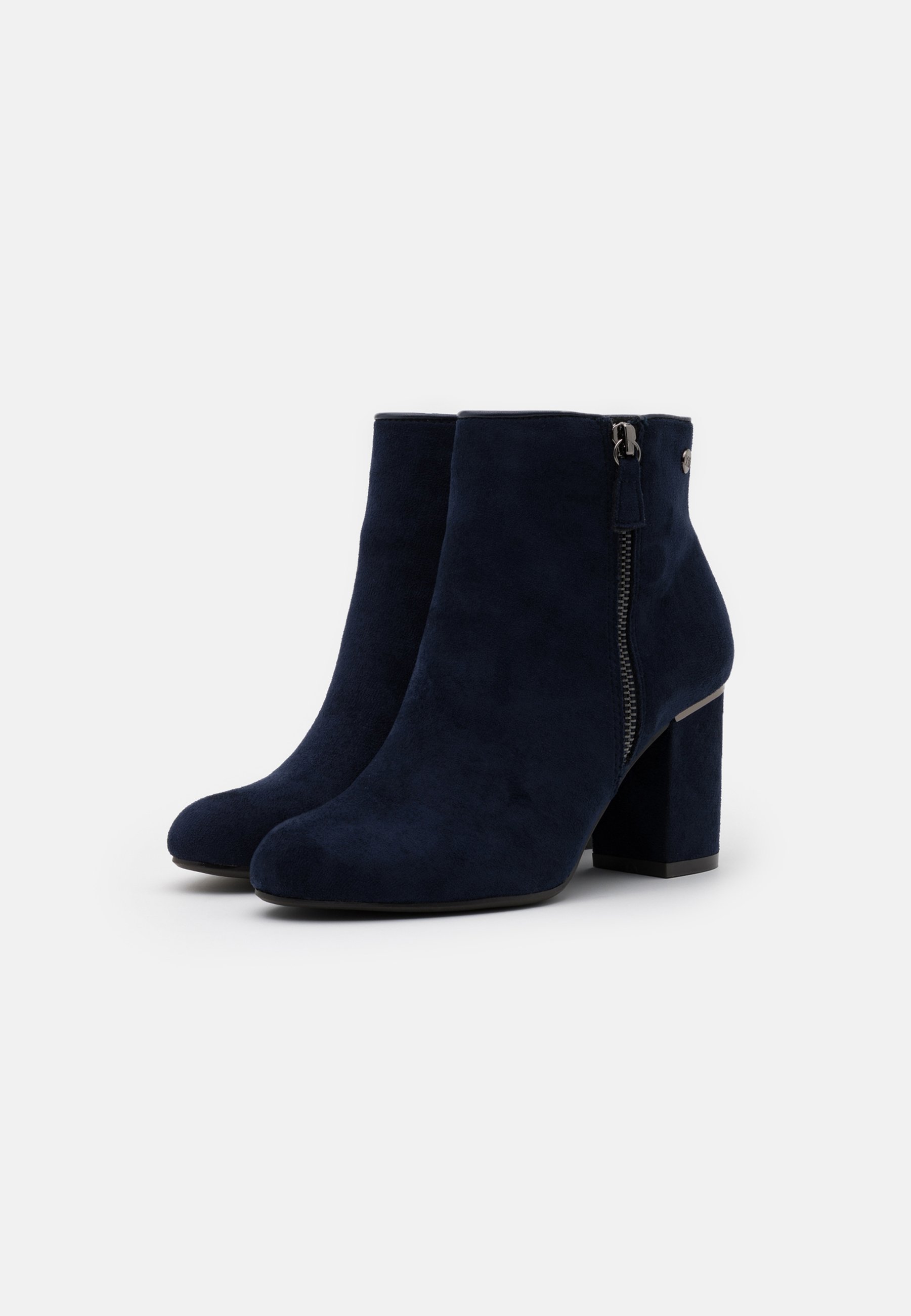 xti navy ankle boots