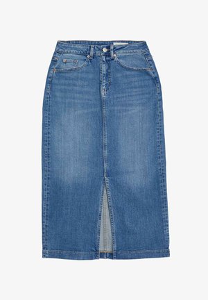 Marks & Spencer MIDI - Gonna di jeans - medium indigo