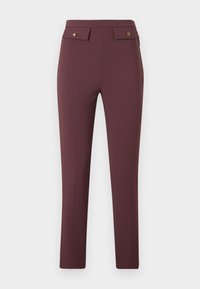 WOMEN PANT - Pantalones - merlot