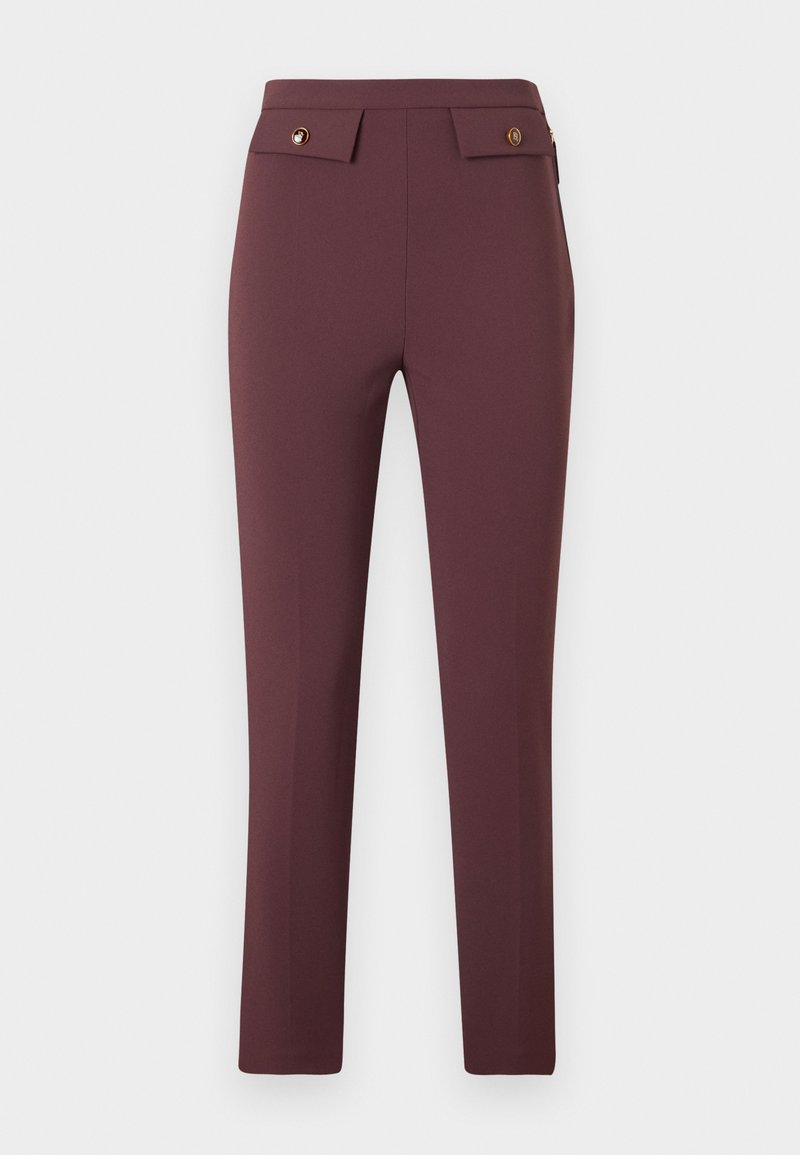 Elisabetta Franchi Broek bordeauxrood