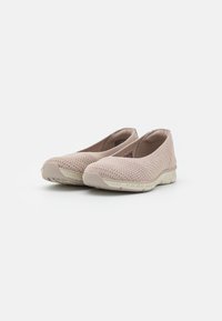 Skechers BE COOL - Ballet pumps - taupe/natural