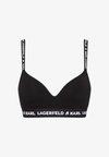 LOGO PADDED BRA - Modrček za pod majico - black
