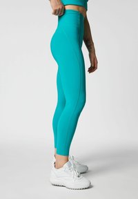 Girlfriend Collective COMPRESSIVE HIGH RISE - Leggingek - peacock