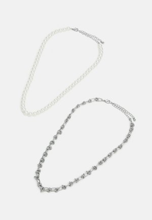 UNISEX 2 PACK - Necklace - silver-coloured