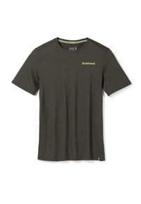 Smartwool Printtipaita - mottled olive