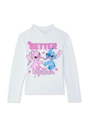 Maglietta a manica lunga - bianco lana