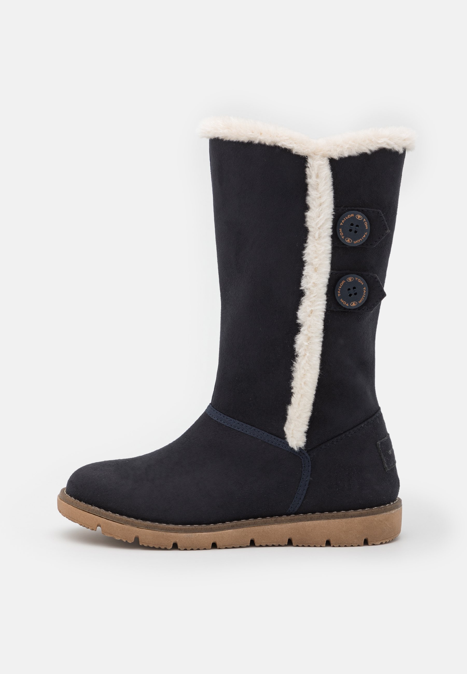 TOM TAILOR Winter boots - navy/dark 