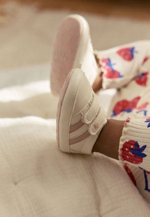 Next, REGULAR FIT - TOUCH FASTEN - Baby shoes - white/pink