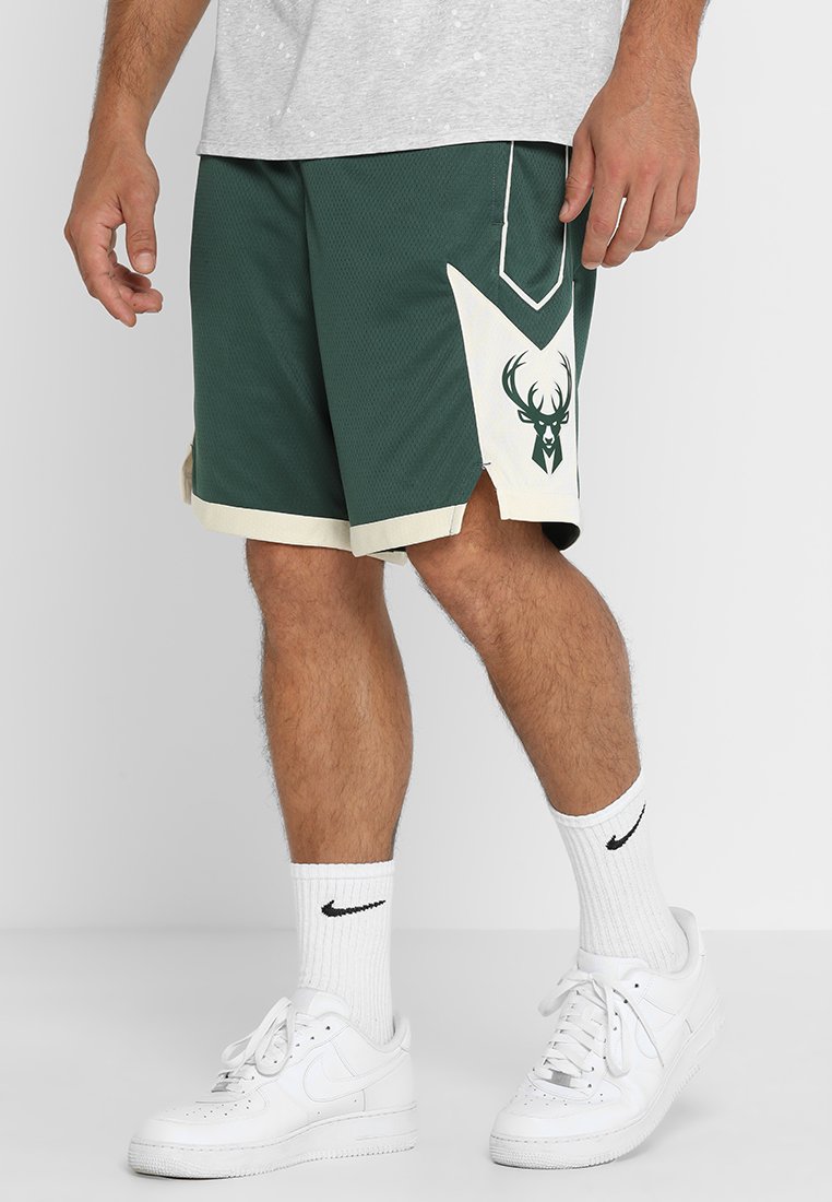MILWAUKEE BUCKS NBA SWINGMAN SHORT - Pantaloncini sportivi - fir/flat opal/opal/white uomo