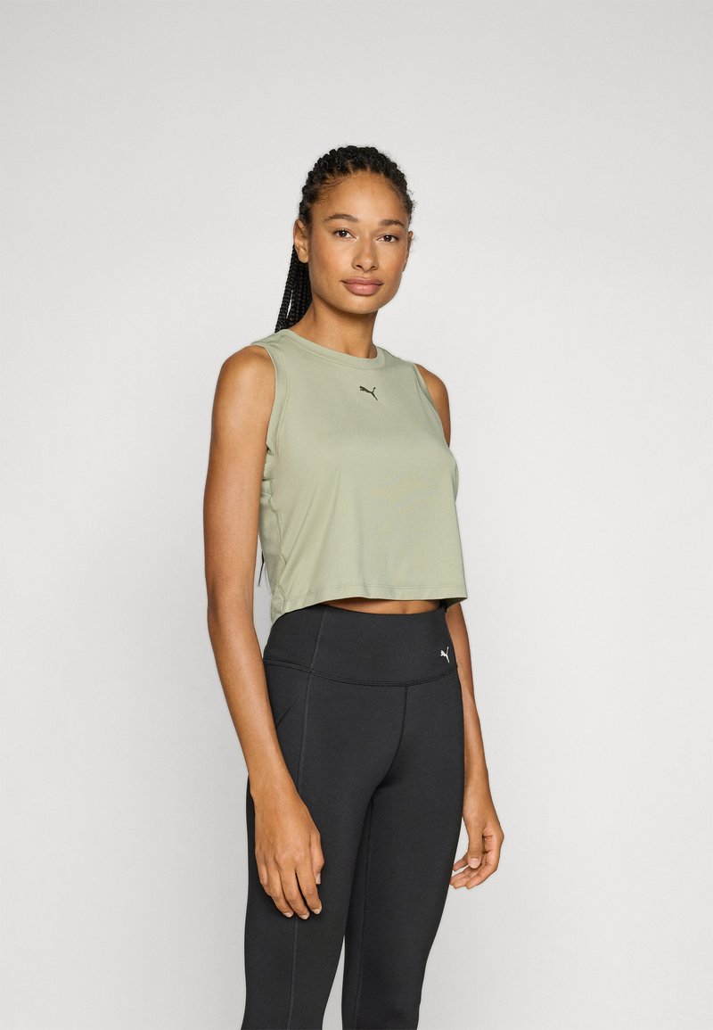 Puma W CLOUDSPUN SLEEVELESS TANK - Top - lux army