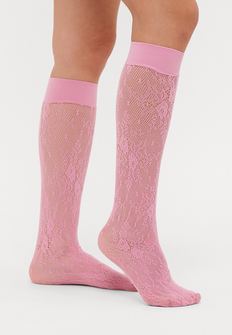 Swedish Stockings ROSA KNEE HIGHS - Meias até ao joelho - dusty pink