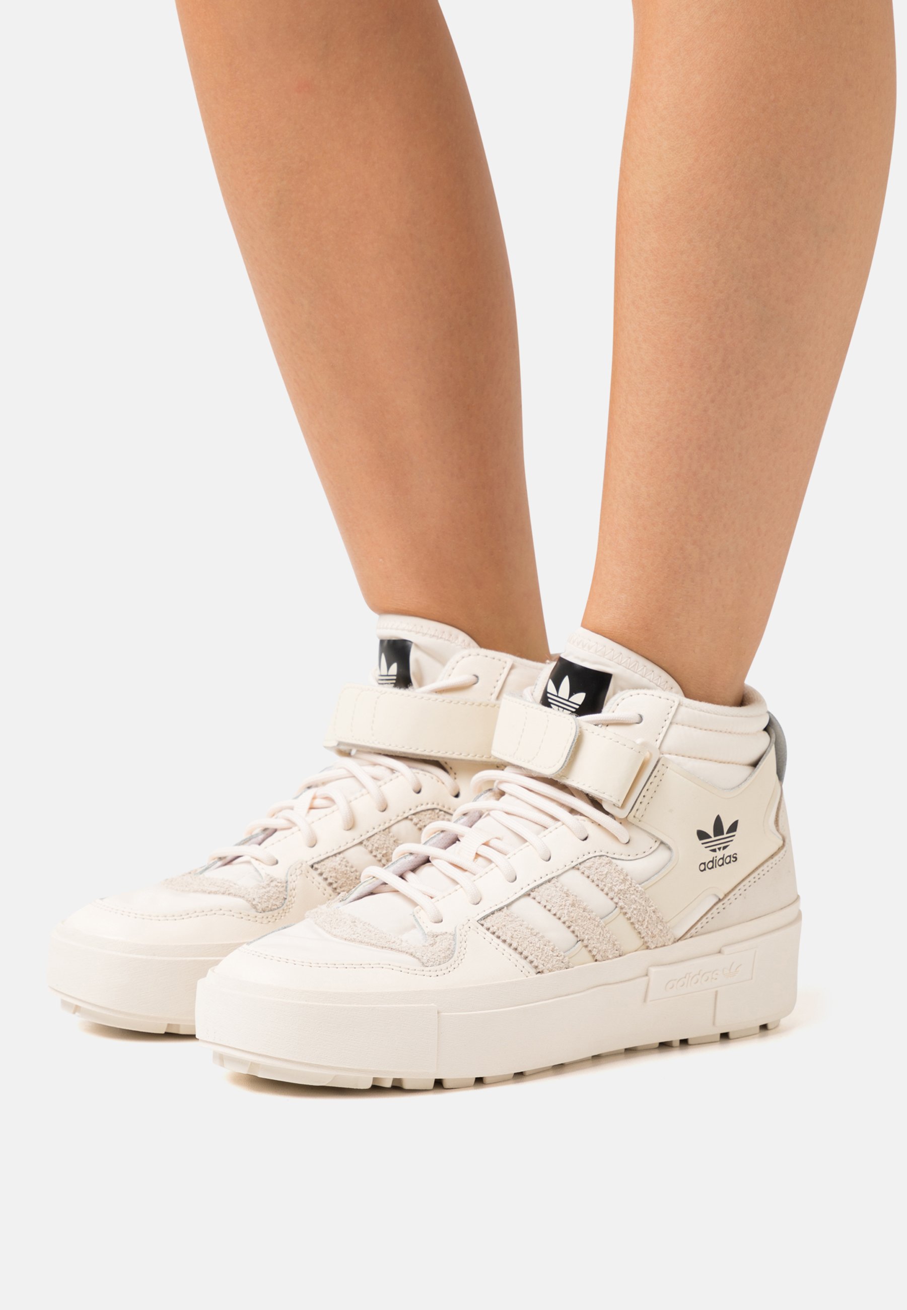 adidas Originals FORUM BONEGA X - Zapatillas - white/core black/crema -