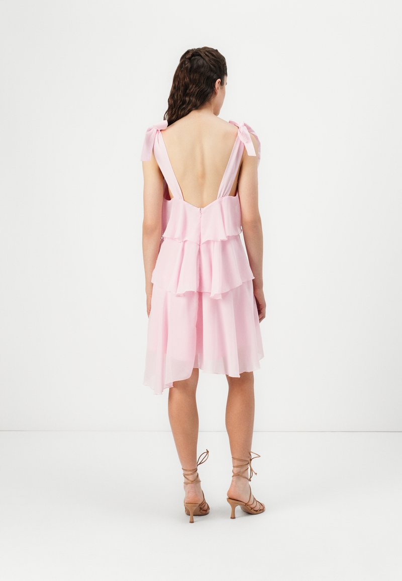 Vero Moda VMFELICIA SHORT DRESS - Cocktail dress / Party dress - cherry  blossom/light pink - Zalando.ie