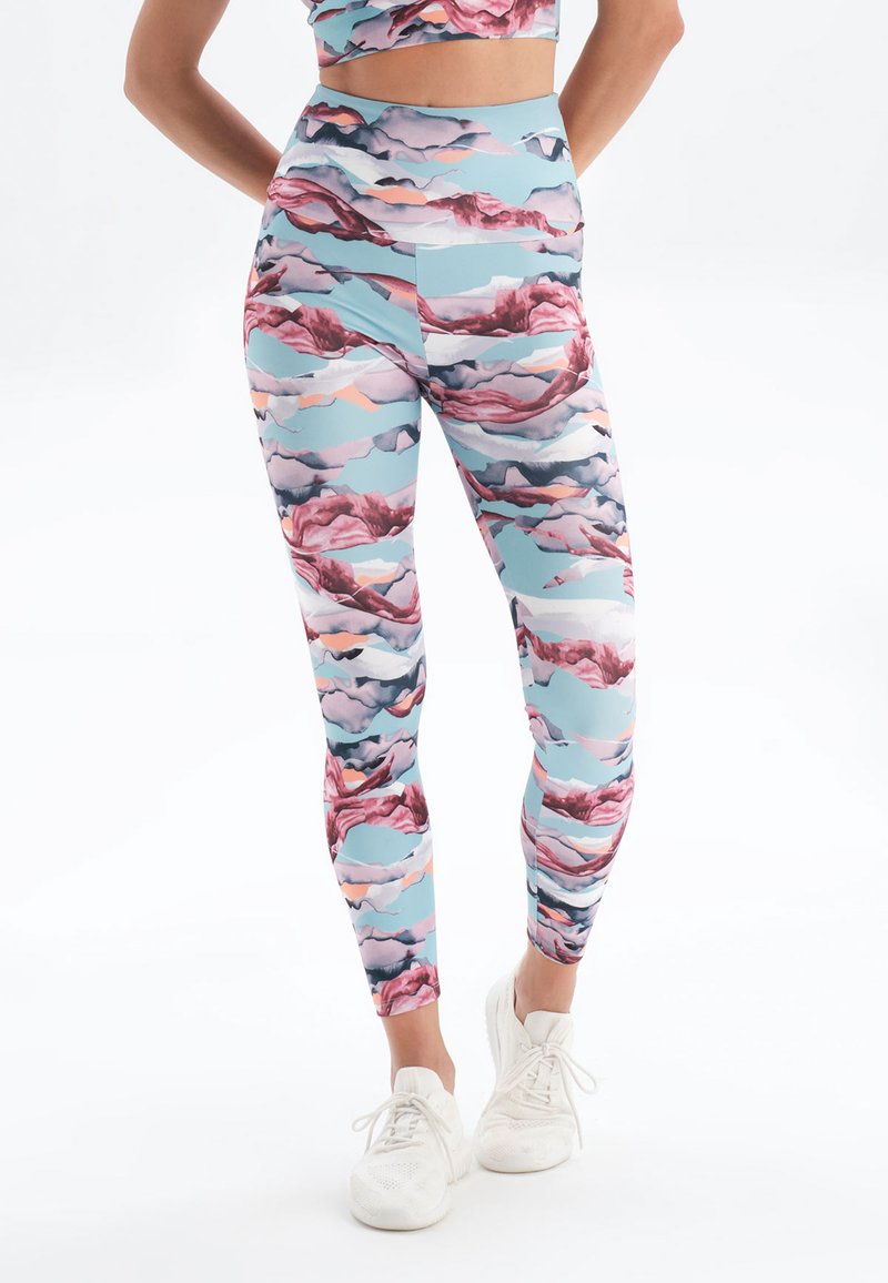 Collant Donna Dagi Simply Astral Con Dettaglio A Righe, Autunno/inverno