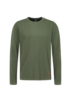 Sublevel, SUBLEVEL LONGSLEEVE - Longsleeve - dark-green