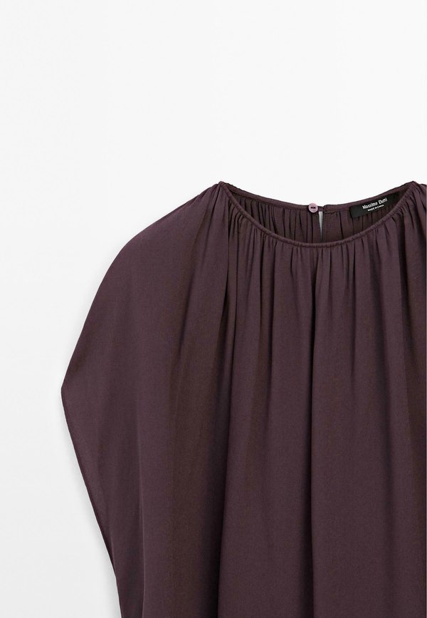 Blouse - mottled lilac4