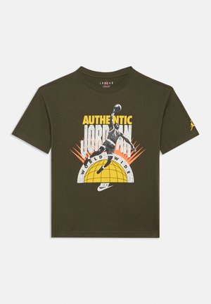 AUTHENTIC - Μπλουζάκι με στάμπα - khaki