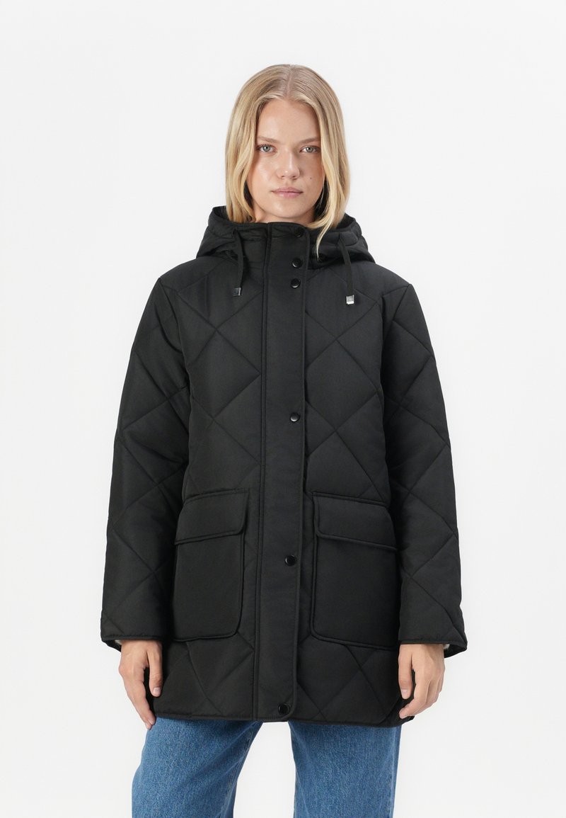 Vero Moda VMMILLIE TESSA COAT - Zimný kabát - black