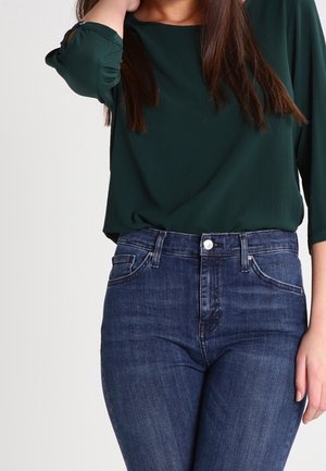Bluse - dark green