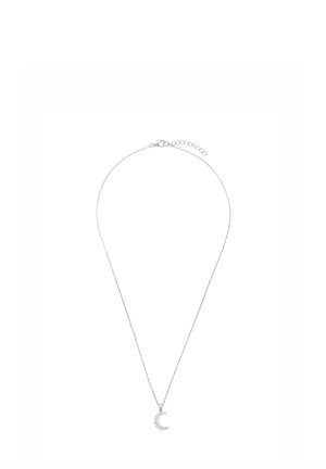 HALF MOON - Halskette - silberfarben