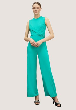 Motivi CON DRAPPEGGIO - Jumpsuit - verde acqua