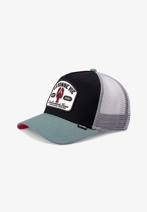 Djinn's TRUCKER BONNE VIE  - Cap - black slate grey