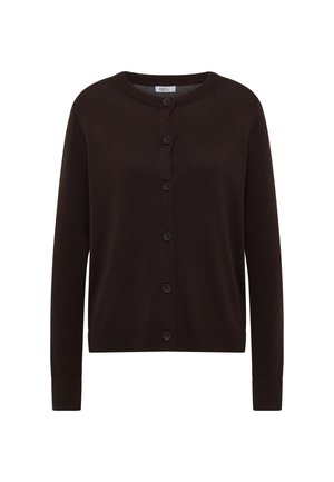 Cecil, CARDIGAN MIT RUNDHALS UND KNOPFLEISTE - Gilet - truffle brown