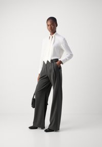 Ecoalf PANTS WOMAN - Παντελόνι - dark grey melange