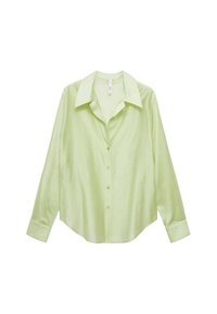 Mango Button-down blouse - green