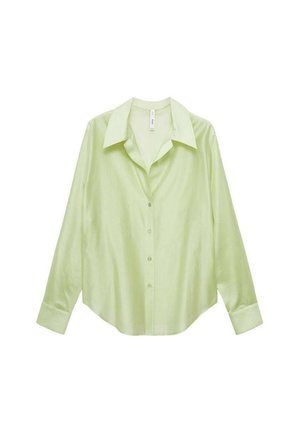 Mango, Skjortebluser - green