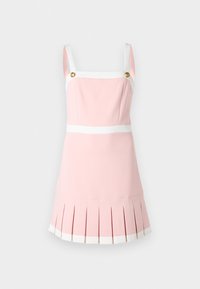 CLARINE SQUARE PLEATED MINI DRESS - Vestido informal - shell pink