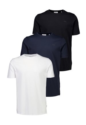 3-PACK  - T-shirts basic - bl wh na