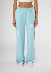 Tréningruha alsók - washed pastel blue
