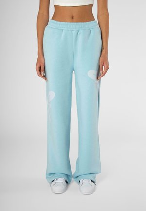 Tracksuit bottoms - washed pastel blue