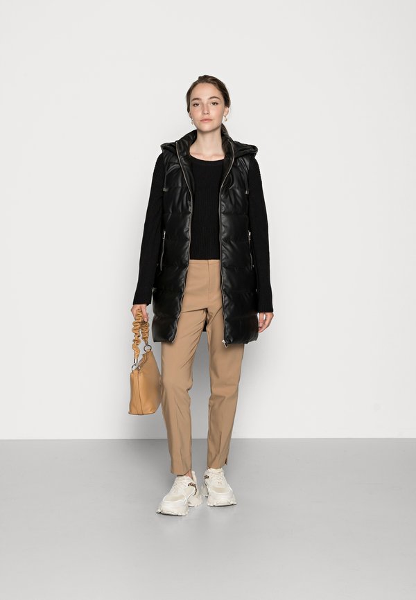 ONLLYDIA FAUX LEATHER WAISTCOAT - Waistcoat3