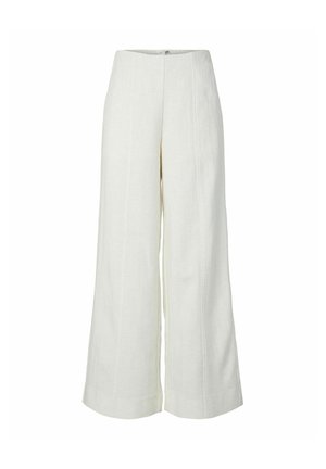 YAS, TROUSERS YASTAMA HW - Pantalon classique - pristine