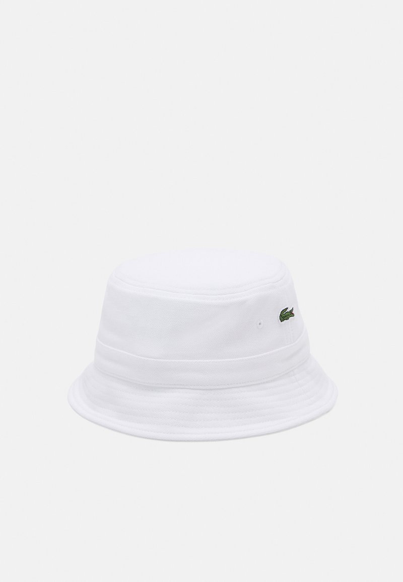 lacoste white bucket hat