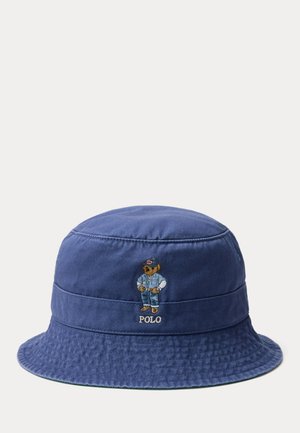 Polo Ralph Lauren, POLO BEAR TWILL BUCKET HAT UNISEX - Klobúk - light navy