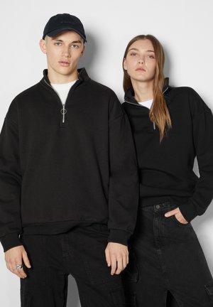 HIGH NECK - Sweatshirt - black