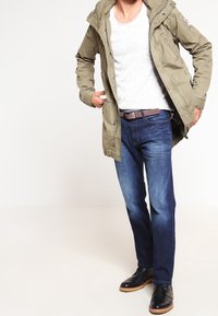 TOM TAILOR Vaqueros rectos - dark-blue denim