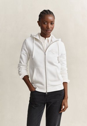 GANT, Sweatjakke - eggshell