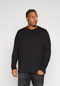 Tommy Hilfiger SLIM FIT TEE - Topper langermet - black