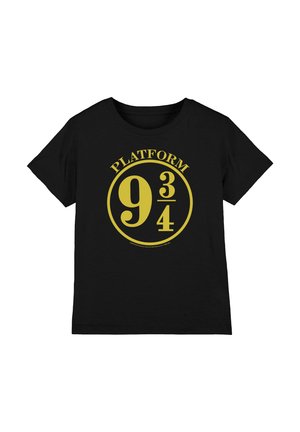 Cotton Soul, HARRY POTTER 9 3 4 UNISEX - Print T-shirt - black