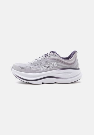 HOKA, BONDI 9 - Road running shoes - stellar grey/squid ink